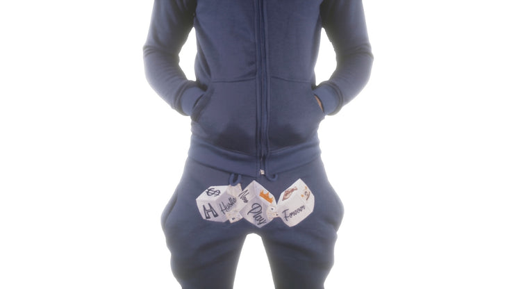 THB Sweat Suit - Navy Blue (Zip up)