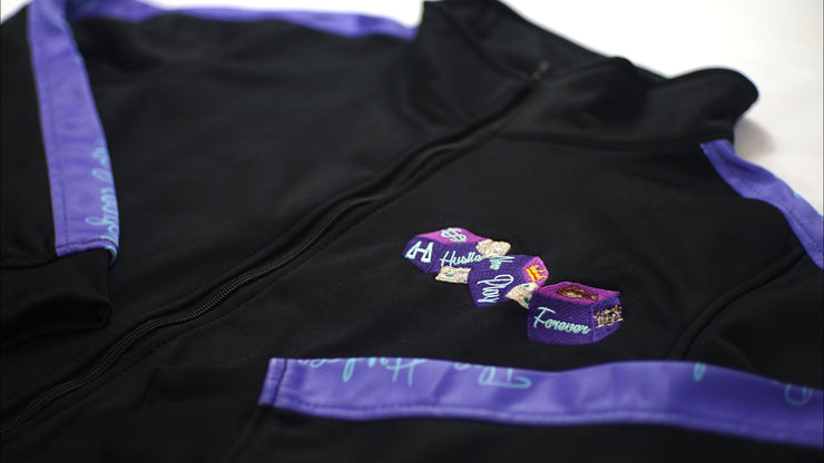 THB Tracksuit - Purple / Aqua