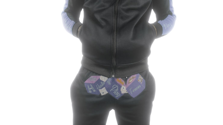 THB Tracksuit - Purple / Aqua