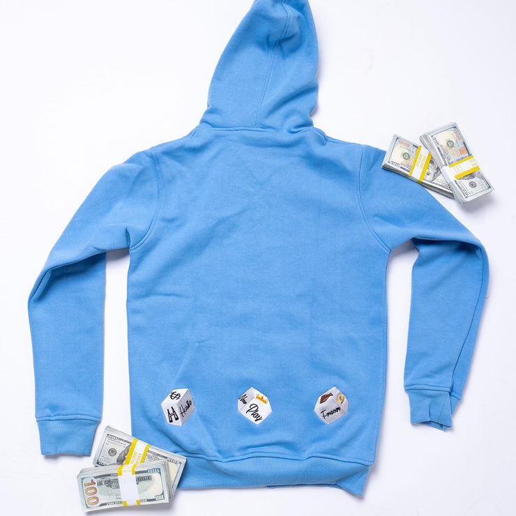 THB Hoodie - Baby Blue (Zip up)